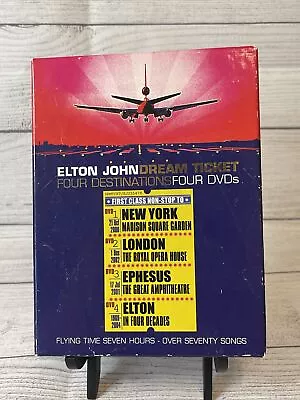 Elton John - Dream Ticket (DVD 2005 4-Disc Set) • $9.99