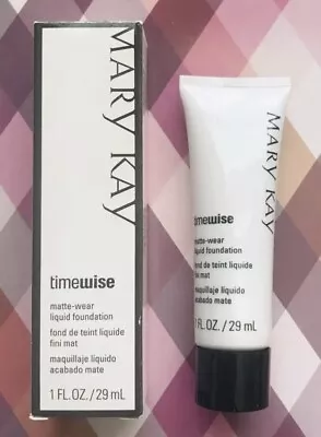 New In Box Mary Kay Matte Wear Foundation Bronze 4 #038768 Combo / Oily • $27.55