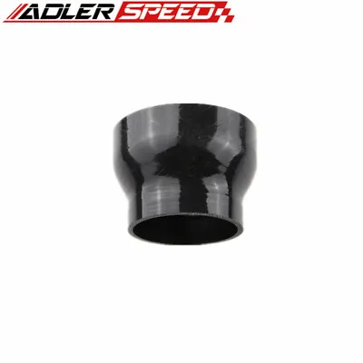 5  To 4'' Inch Straight Silicone Hose Reducer Turbo Coupler 127-102mm Black • $13.10