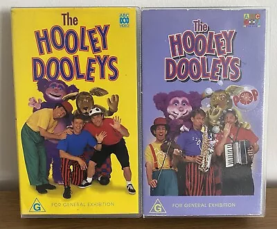 The Hooley Dooleys VHS 2 Videos Tapes 1997 & 1999 Their First Video & POP Tested • $33.75