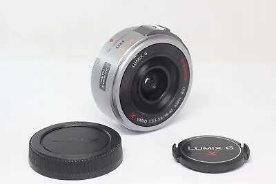 AS IS Panasonic LUMIX G X VARIO PZ 14-42mm F3.5-5.6 POWER O.I.S. Silver Lens • $149.49