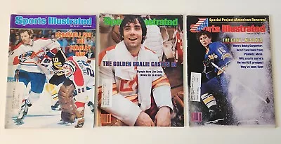 70s 80s Sports Illustrated Ice Hockey Stanley Cup Bobby Carpenter Olympics Lot • $13.44