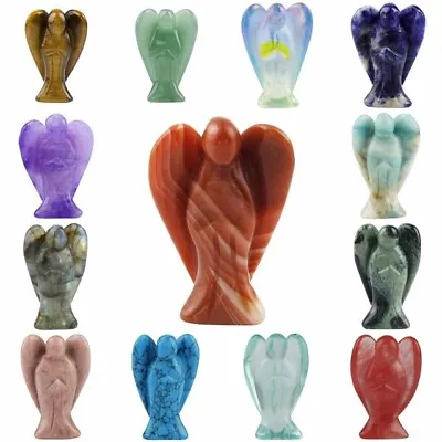 £4.99 • Buy Crystal Angels Figurines, Mini Pocket Angel, Gemstone Angels 1x 25mm UK Seller
