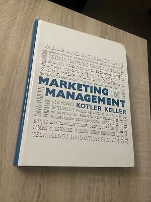 Marketing Management By Kevin Keller And Philip Kotler (2014 Hardcover) • $24