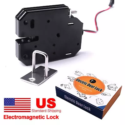 12V Electromagnetic Electric Control Cabinet Drawer Lockers Lock Vending Machine • $10.99