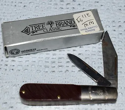 Vintage Boker 493 Tree Brand Classic Solingen Germany Folding Pocket Knife & Box • $75