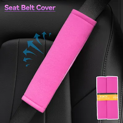 $7.99 • Buy 2X Safety Car Seat Belt Strap Pad Soft Harness Cover Shoulder Cushion Protector