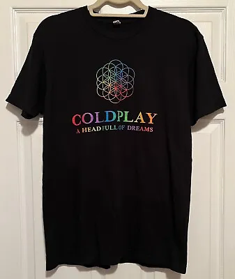 Coldplay - A Head Full Of Dreams World Tour 2016 T-shirt • $38.55