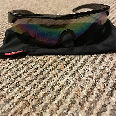 Vans Wraparound Ski Style Black Sunglasses • £12