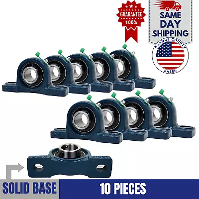 UCP205-16 Pillow Block Bearing 1  Bore 2 Bolt Solid Base (10PCS) • $71.99