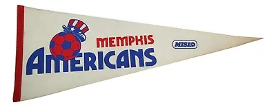 Vinatge 1970's Memphis Americans MISL Soccer 30  Pennant • $39.99
