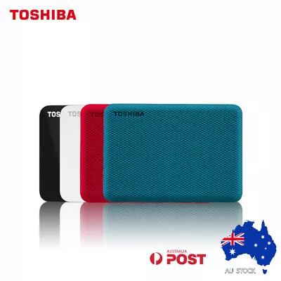 Toshiba HDD V10 1TB 2TB 4TB USB 3.0 2.5'' Portable External Hard Drive Disk • $139.95