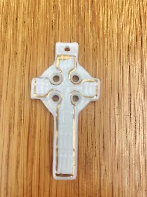 £5 • Buy Small Belleek Pottery  Cross