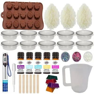 £35 • Buy Wax Melt Kit ~ Huge Learner Fragrance Oil Starter Candle Making ~ Kit 21 Perfume