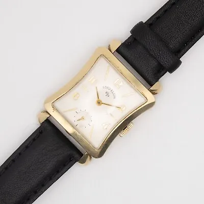 Vintage Lord Elgin Caliber 670 21-Jewel 14K Gold-Filled Wristwatch Running • $100