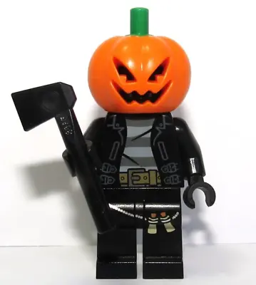 £4.99 • Buy Lego Jack O Lantern Pumpkin Man Minifigure Figure Halloween Monster & Axe