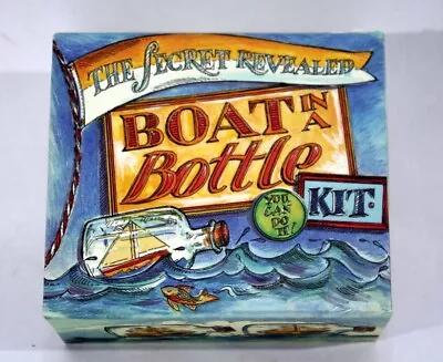 THE SECRET REVEALED BOAT IN A BOTTLE KIT From AUTHENTIC MODELS NEW • $7.99