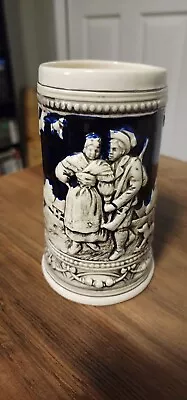 Vintage Ceramic Lustre Ware Beer Stein 8  Mug - Japan Stamp  • $10