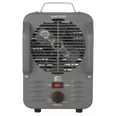 Perfect Aire Utility Gray Steel Milkhouse Indoor Heater 2 Settings 7.5  X 11  • $50.99