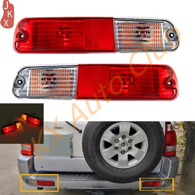 For Mitsubishi Pajero Montero 2003-2006 B Pair Rear Bumper Fog Lights Brake Lamp • $45.91