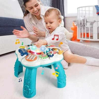 £19.90 • Buy Baby Activity Table Toys 3in1 Early Education Musical Learning Table Kids Gifts