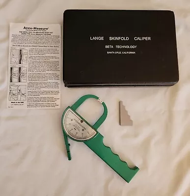 LANGE Skinfold Caliper Vintage Manual Calibration Tool Beta Technology • $99