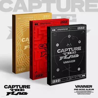 VANNER 2nd Mini Album [CAPTURE THE FLAG] 3 Ver. Set (VANR02MN) • $72.99
