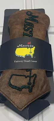 Masters Collection Leather Fairway Head Cover From Augusta Links & Kings New • $211.19