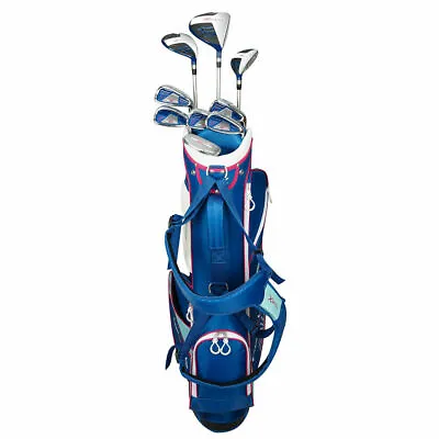 $229.99 • Buy NEW Lady Tour X Rezults 12 Piece Complete Set Driver Irons FW Hybrid Bag Putter