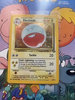 Pokémon TCG Electrode Jungle 2/64 Holo Unlimited Holo Rare • $9.76