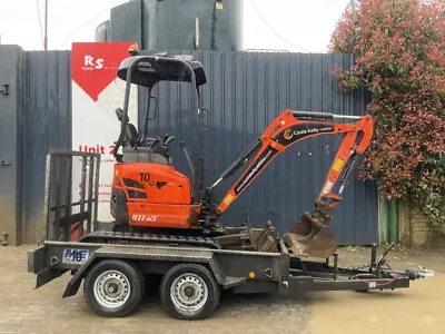 KUBOTA U17-3 Year 2020 1268 Hours 1.7t Mini Excavator +PLANT TRAILER £12250+VAT • £14700