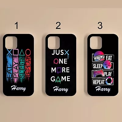 Personalized Gamer Shockproof Phone Case Cover Gift For Birthday Teenager Kids • £5.99