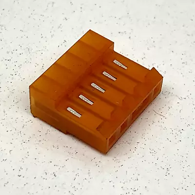 (100-Pack) AMP MTA-100 Female Rectangular Receptacle IDC Connector 5-Pin Orange • $49.99