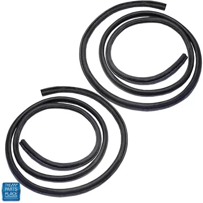 1982-94 Chevrolet S-10 Blazer Molded Door Weatherstrip Seals Pair • $63.99