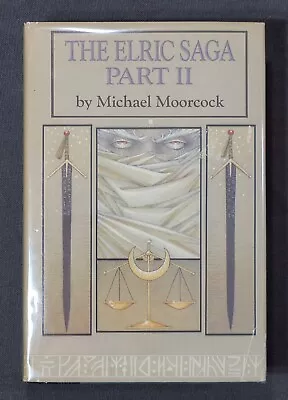 Vintage - The Elric Saga - Part 2 By Michael Moorcock Hardcover Omnibus 1984 BCE • $20