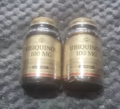 Solgar Ubiquinol 100 Mg / 50 Caps X2  • £38.99