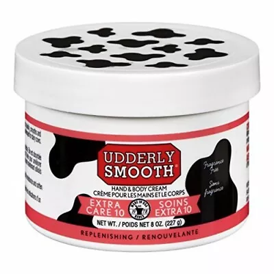 Udderly Smooth Hand And Body Cream Extra Care 10 Unscented 8 Ounce • $10.77