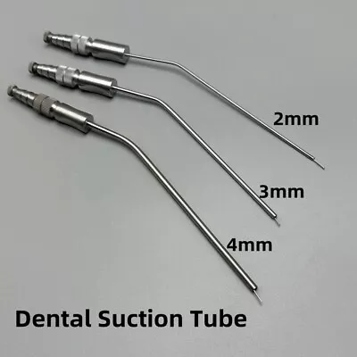 Dental Aspirator Ferguson Frazier Suction Tube Surgery Laboratory Tools 2/3/4mm • $9.99