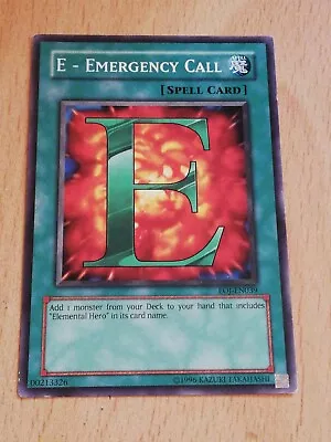 Yugioh Card - E - Emergency Call - EOJ-EN039 • £1.70