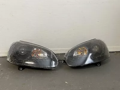 $589.04 • Buy VW MK5 Golf/Jetta 05-10 Black Projector Headlights W/ LED DRL (Aftermarket)