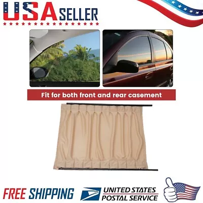 2Pcs Universal Car Van SUV VIP Casement Curtain Anti-UV Sunshade Visor 50*39cm • $24.93