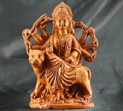 $91 • Buy Durga Statue Goddess Maa Kali Idol Indian Handmade Decorative Terracotta Figure