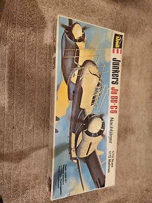 Revell Model Junkers Ju 88-C6 Nachtjager 1:72 Scale NIB Kit H-165 • $20