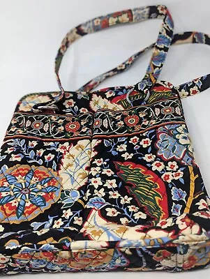 Vera Bradley Versailles Paisley Perfect Pocket Tote Bag Purse Open Top • $19.99