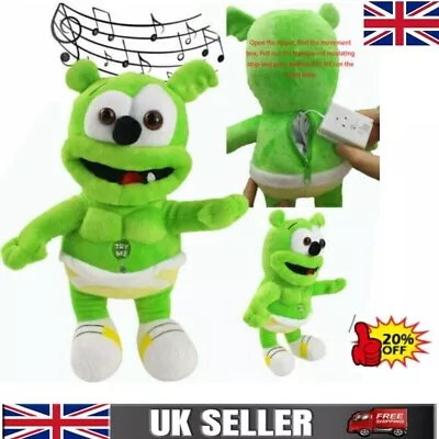 Singing I AM A GUMMY BEAR Musical Gummibar Soft Plush Doll Toy Kids Xmas Gift UK • £6.58