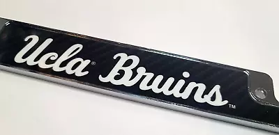 UCLA Bruins Metal License Plate Frame Chrome Tag Cover 12x6 Inch Carbon Fiber... • $18.99