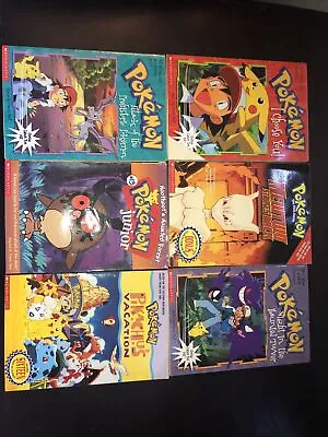 Pokemon Book Lot | Scholastic | MewtwoI Choose You Night And More! • $21.99