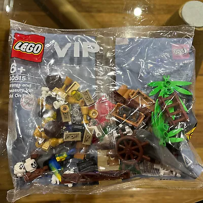 Lego VIP Pack #40515 Pirates And Treasure Add On Pack Seal Bag • $40.99