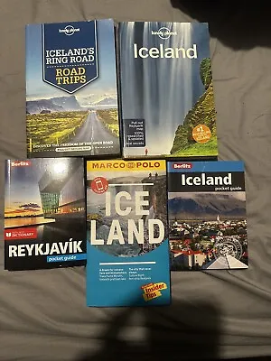 Lonely Planet Berlitz Marco Polo Reykjavik Iceland Travel Guide Books & Maps • £25