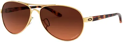 OAKLEY Tie Breaker - Womens Sunglasses - OO4108 2056 - PRIZM - Aviator - RRP$254 • $169.95